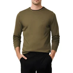 Logo Cotton Pullover Sweater