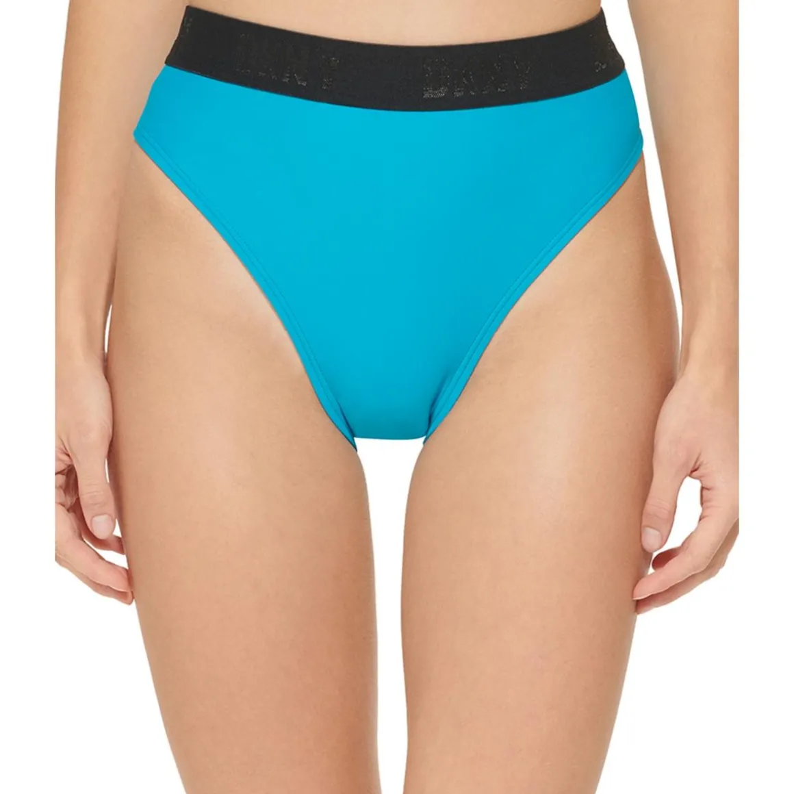 Logo High-Waist Swim Bottom Separates