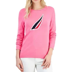 Logo Long Sleeve Crewneck Sweater