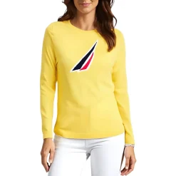 Logo Long Sleeve Crewneck Sweater