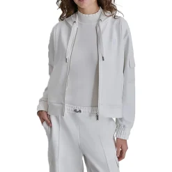 Logo Sleeve Pocket Hoodie