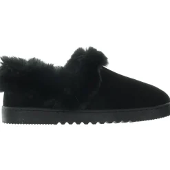 Lola Faux Fur Lined Scuff Slippers