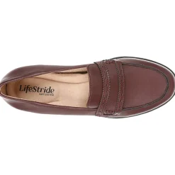 London Faux Leather Slip On Loafers