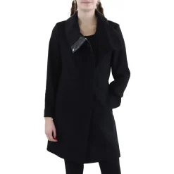 Long Asymmetric Wool Coat