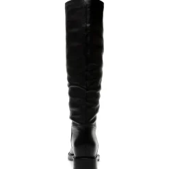 LORAL Faux Suede Tall Knee-High Boots