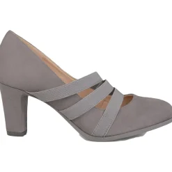 Loren Faux Suede Strappy Heels