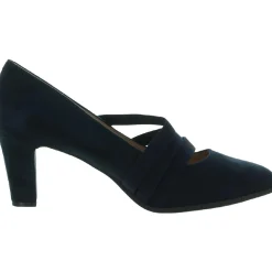 Loren Faux Suede Strappy Heels