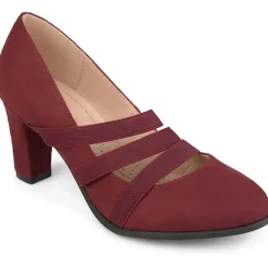 Loren Faux Suede Strappy Heels