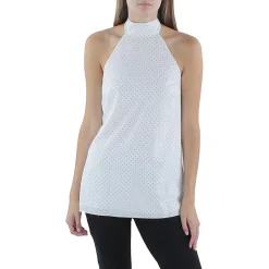 Loren Polka Dot Open Back Halter Top