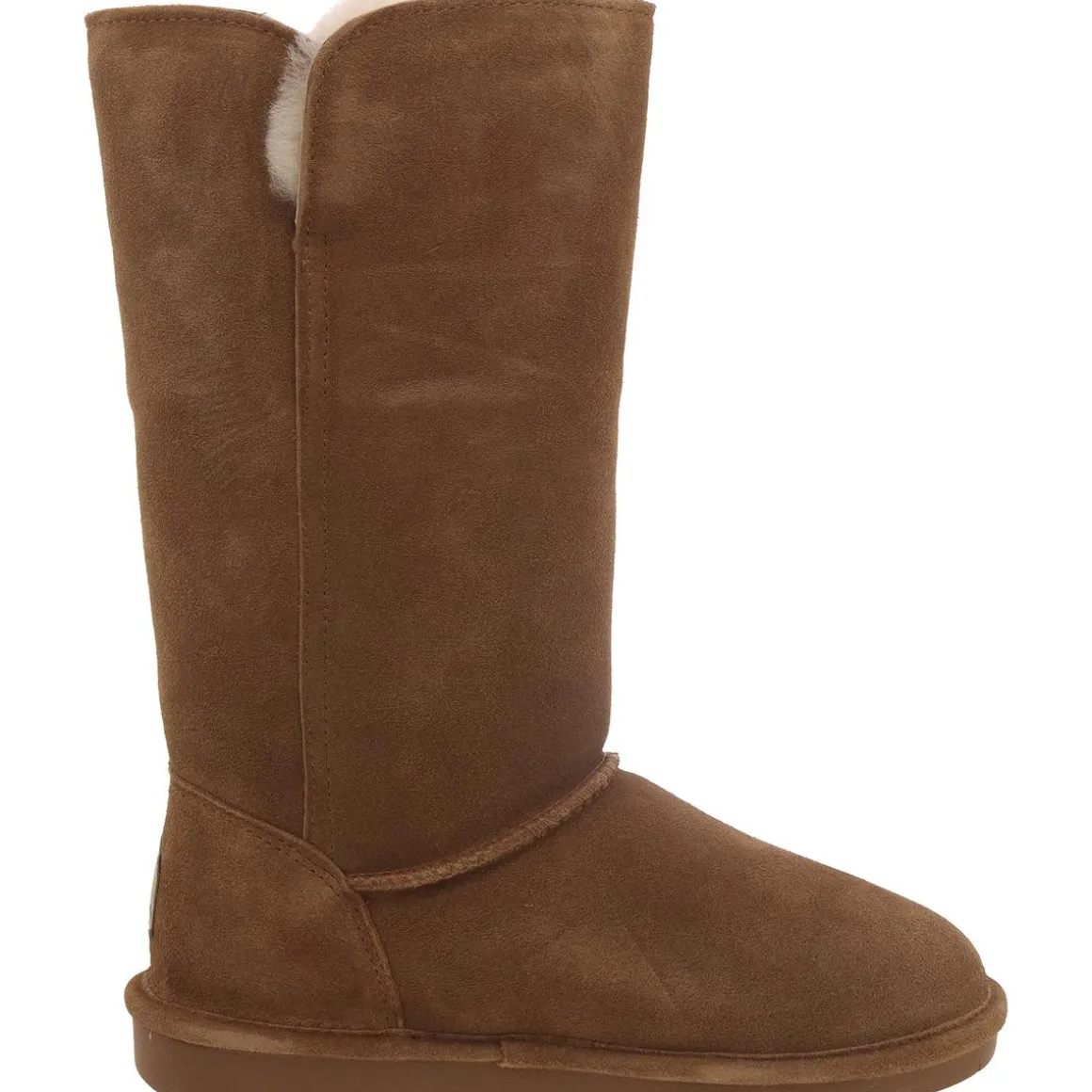 Lori Fur Trimmed Suede Shearling Boots