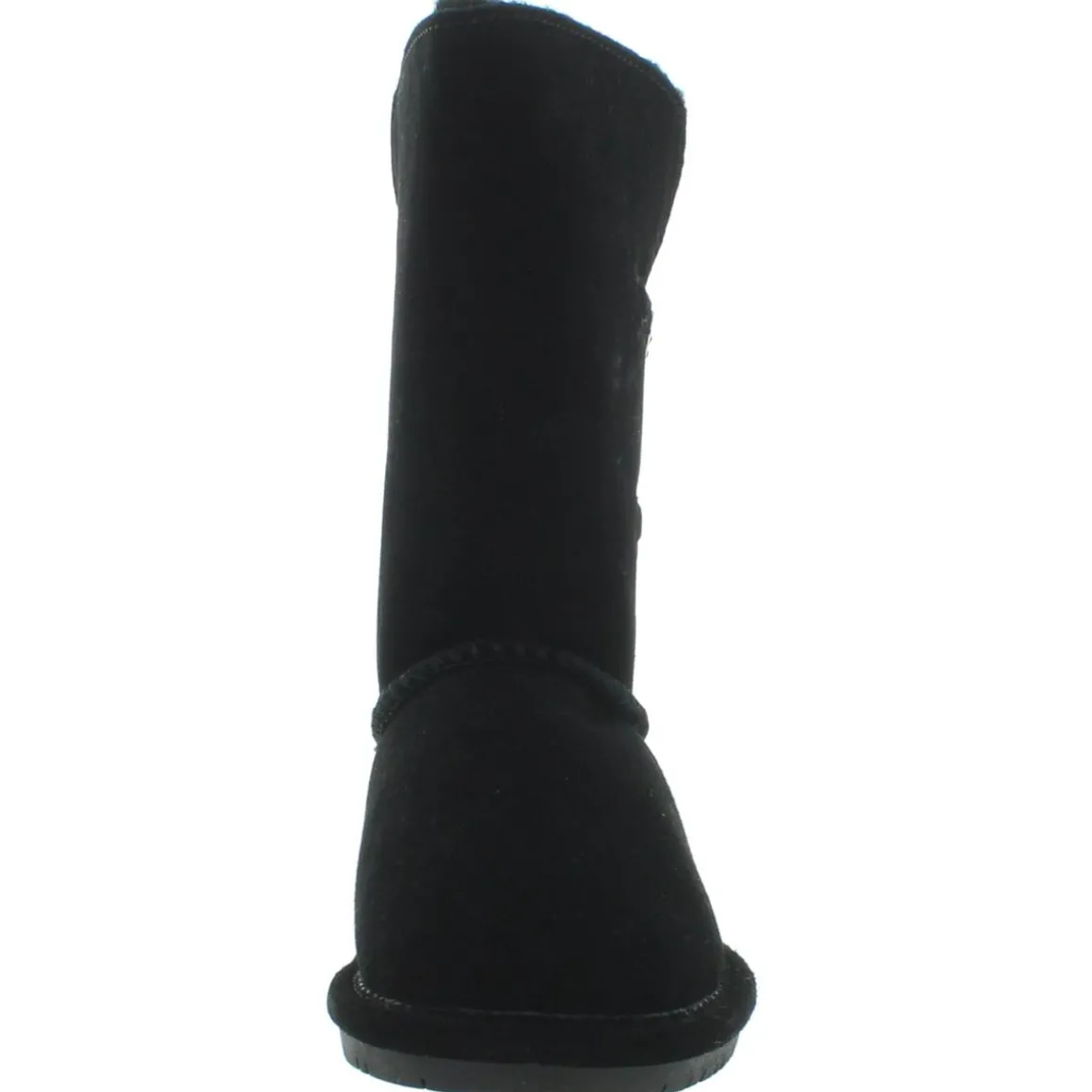 Lori Fur Trimmed Suede Shearling Boots