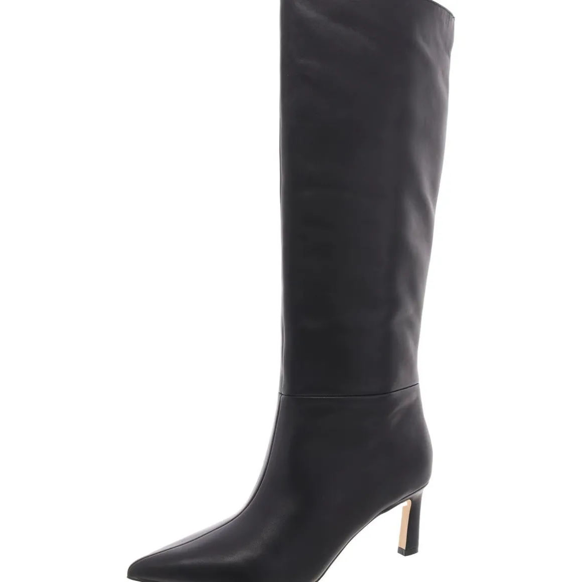 Lorthey Leather Pointed Toe Knee-High Boots