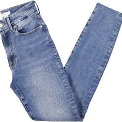 Low Rise Medium Wash Skinny Jeans