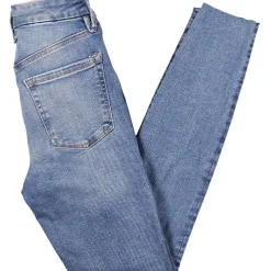 Low Rise Medium Wash Skinny Jeans