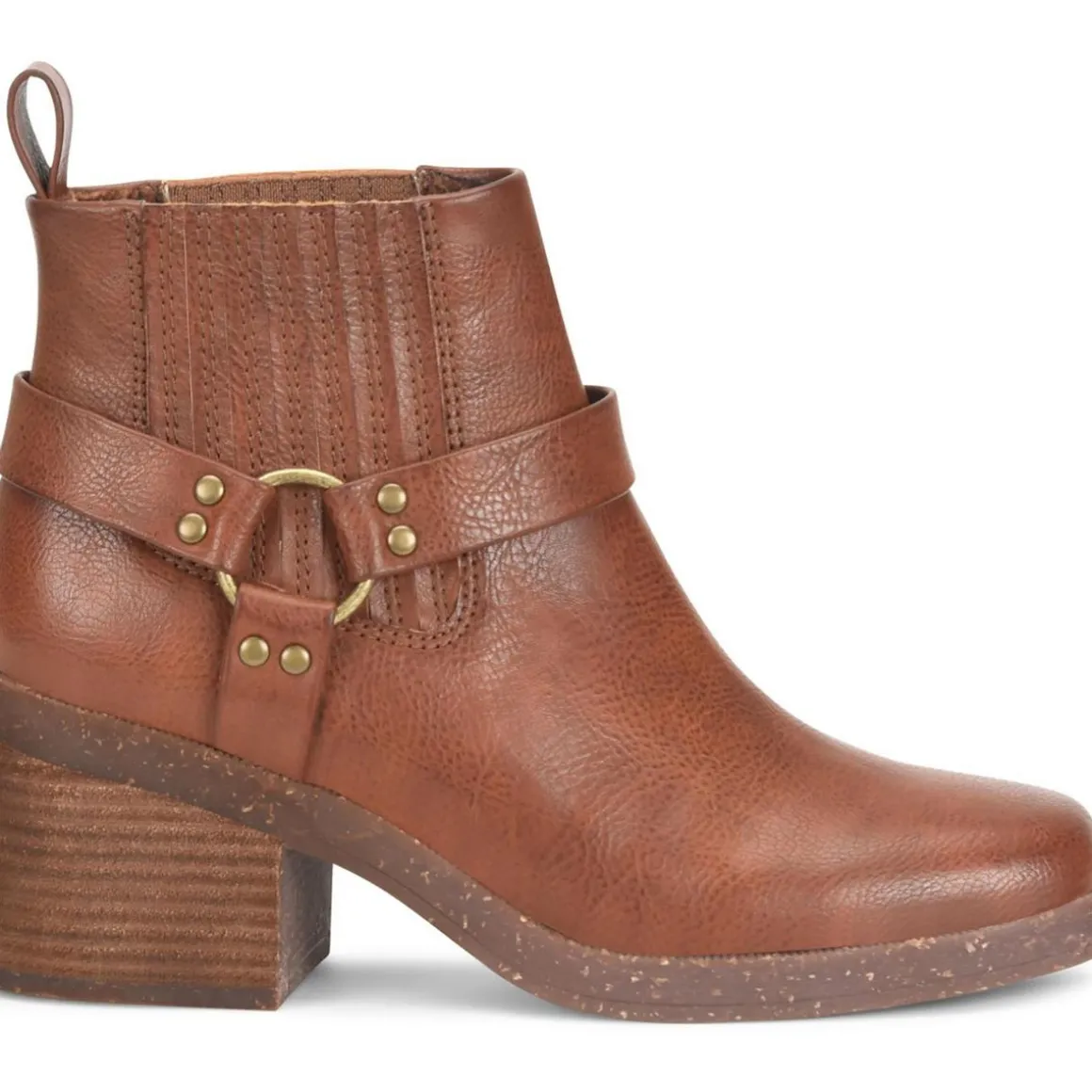 Lowri Faux Leather Harness Booties