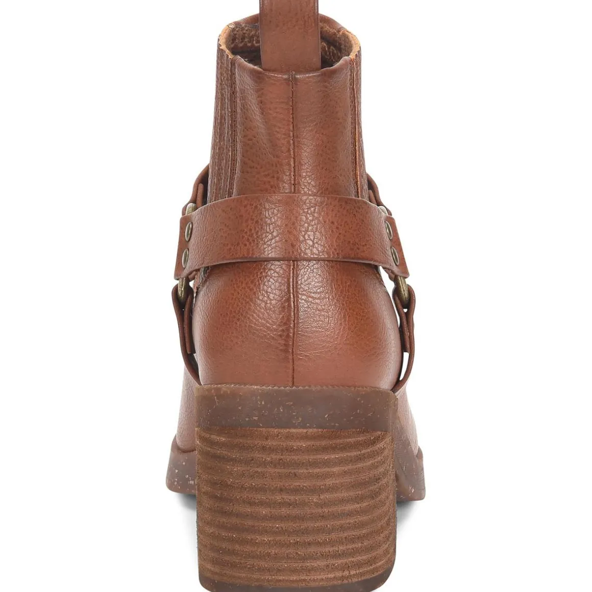 Lowri Faux Leather Harness Booties