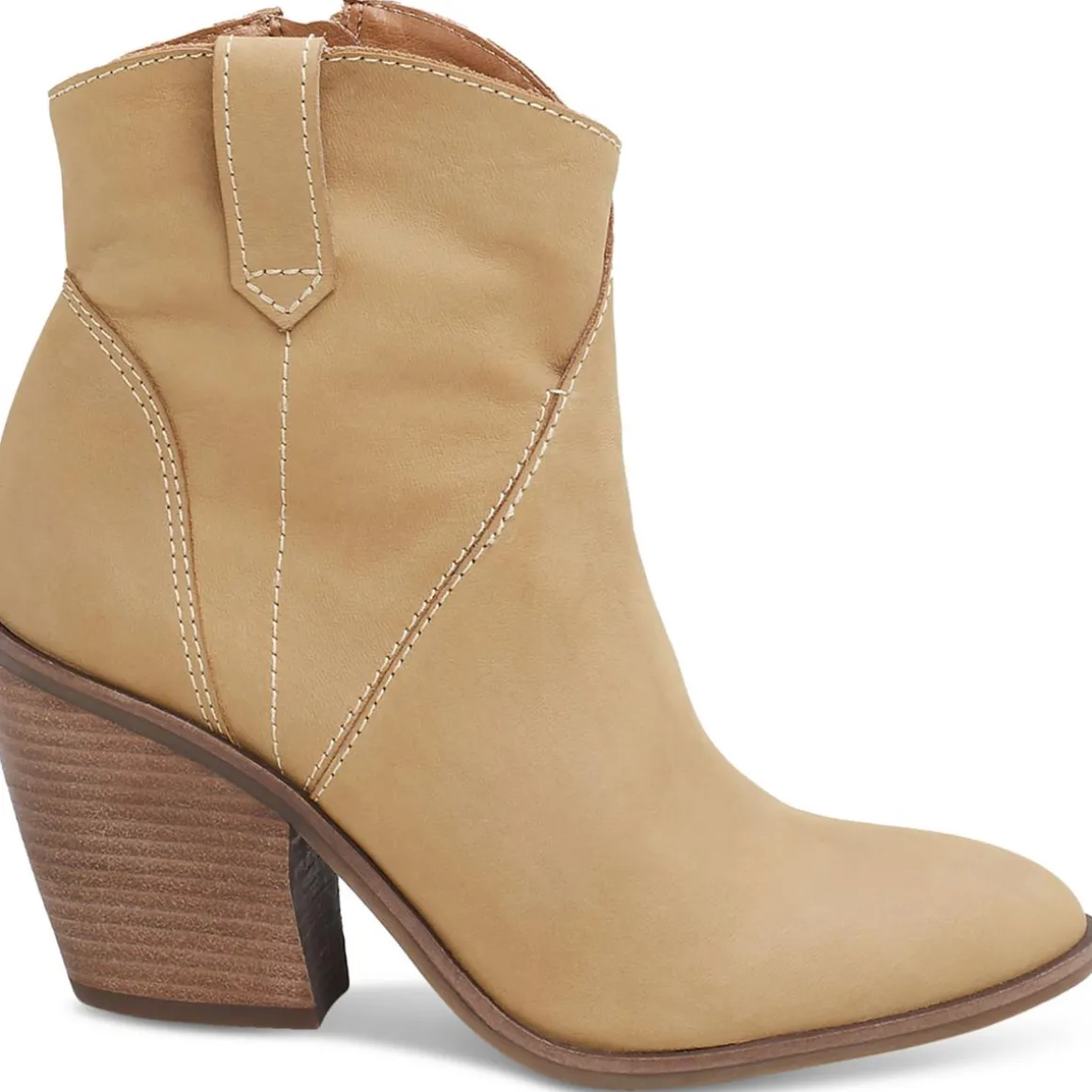 Loxona Leather Side Zip Ankle Boots