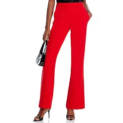 Lucca Crepe High Waist Flared Pants