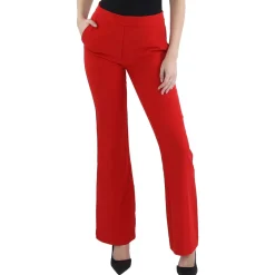 Lucca Crepe High Waist Flared Pants