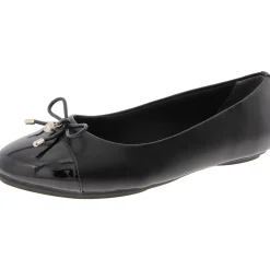 LUCI Faux Leather Slip On Flat Shoes