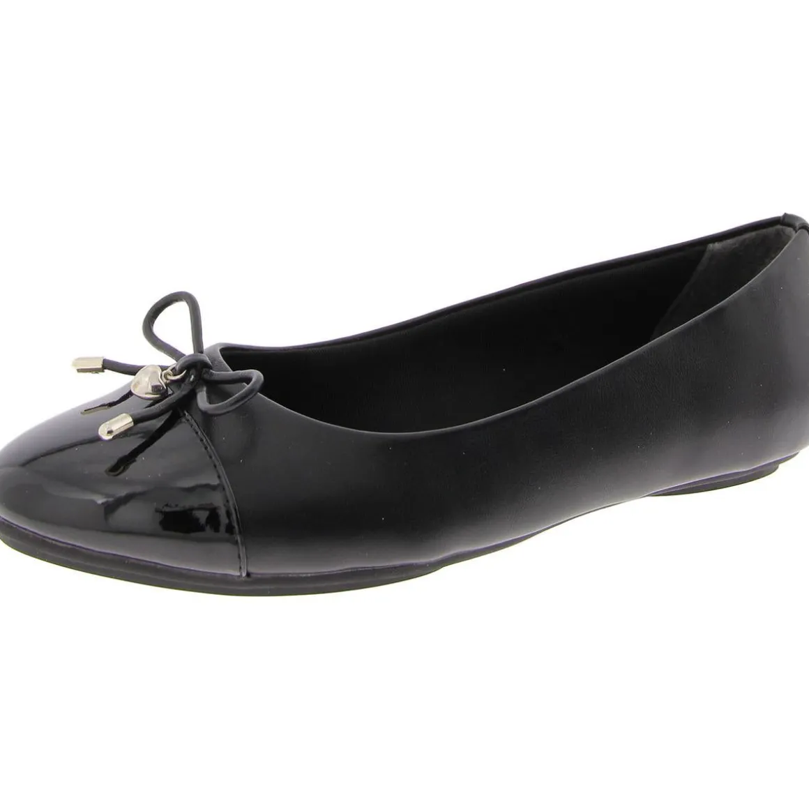 LUCI Faux Leather Slip On Flat Shoes