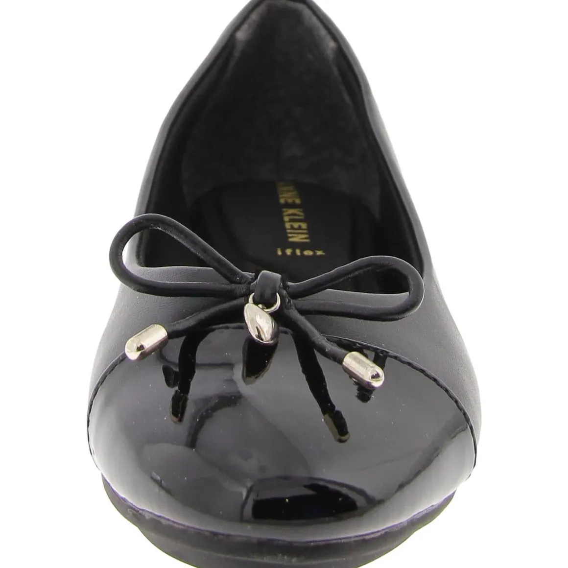 LUCI Faux Leather Slip On Flat Shoes