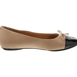 LUCI Faux Leather Slip On Flat Shoes