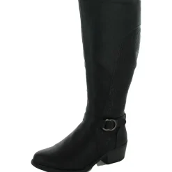 Luella Plus Faux Leather Knee-High Boots