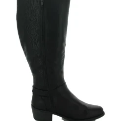 Luella Plus Faux Leather Knee-High Boots