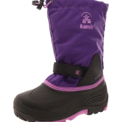 Lugged Sole Mid Calf Winter & Snow Boots