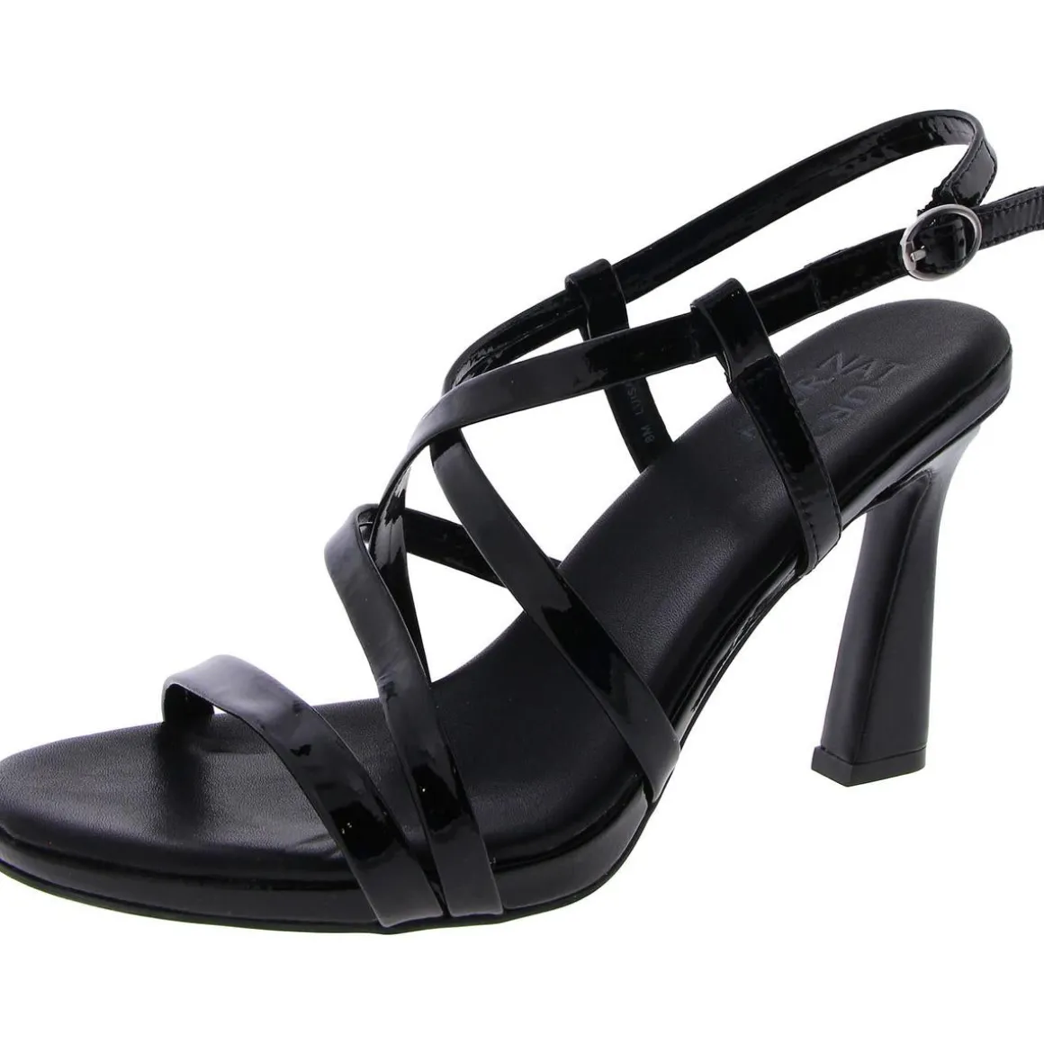 Luisa Cushioned Footbed Strappy Heels