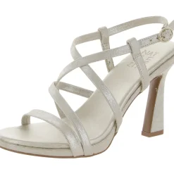 Luisa Cushioned Footbed Strappy Heels