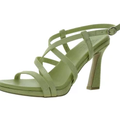 Luisa Cushioned Footbed Strappy Heels