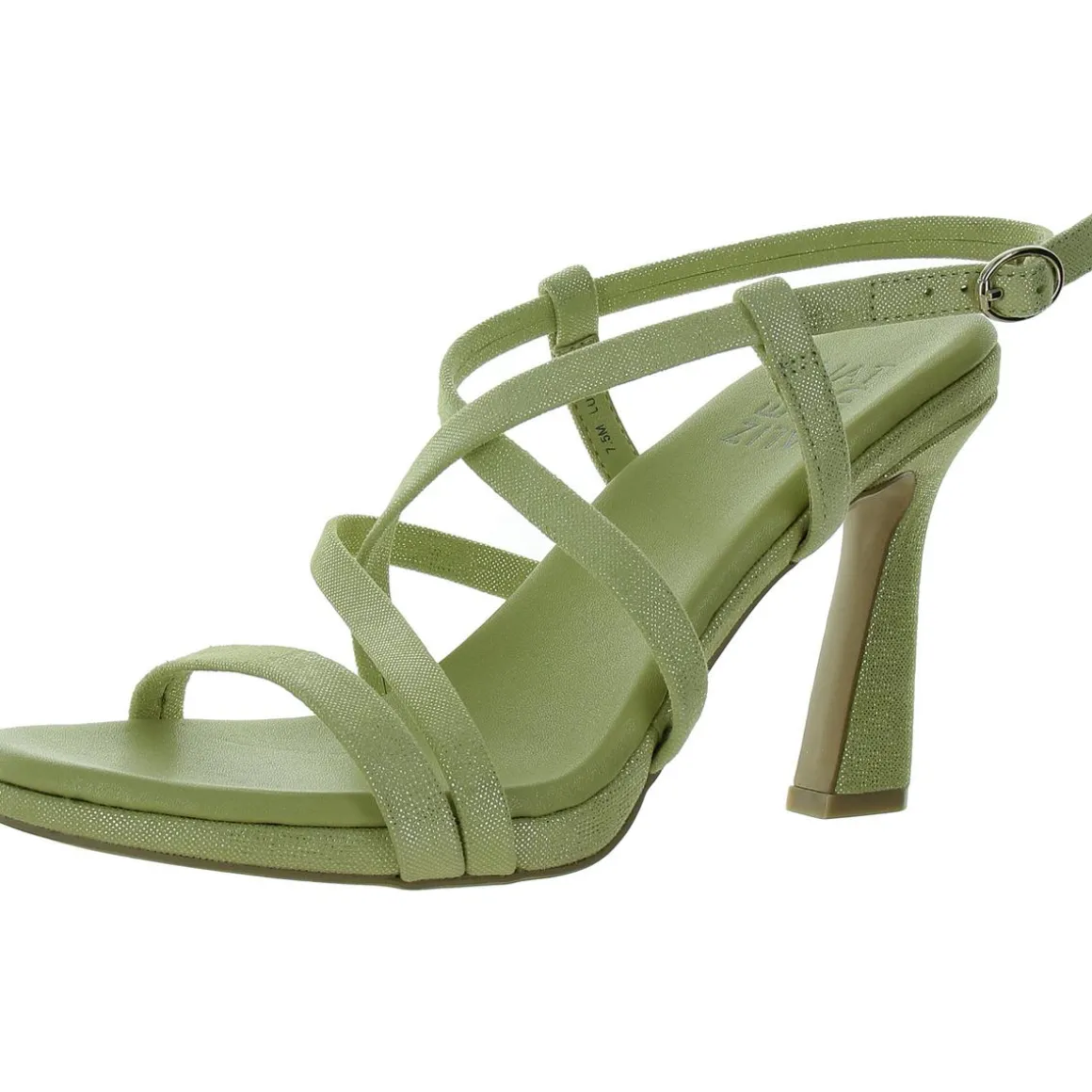 Luisa Cushioned Footbed Strappy Heels