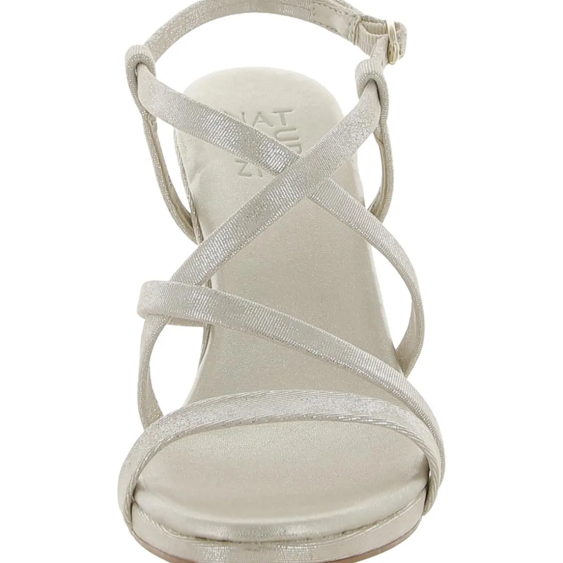 Luisa Cushioned Footbed Strappy Heels