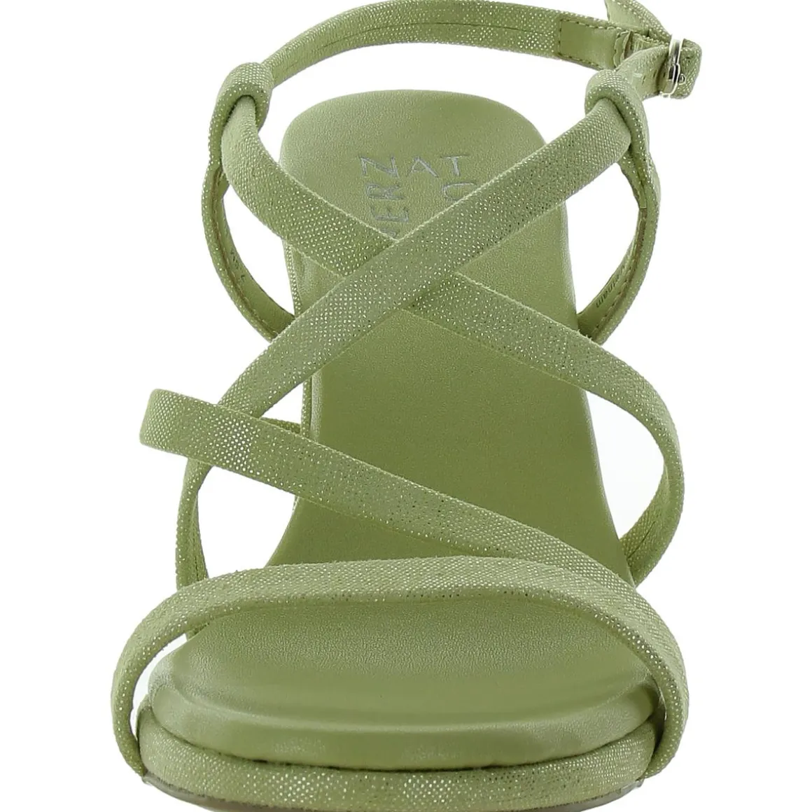 Luisa Cushioned Footbed Strappy Heels