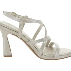 Luisa Cushioned Footbed Strappy Heels