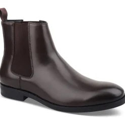 Luka 2 Faux Leather Pull On Chelsea Boots
