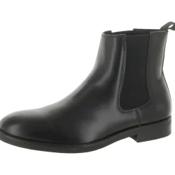 Luka 2 Faux Leather Pull On Chelsea Boots