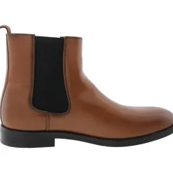 Luka 2 Faux Leather Pull On Chelsea Boots
