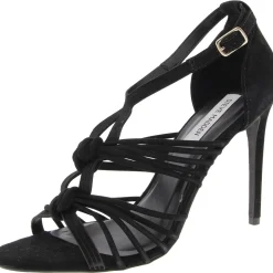 Lydia Adjustable Nubuck Heels