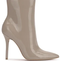 Lyren Patent Pointed Toe Ankle Boots