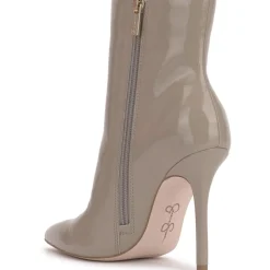 Lyren Patent Pointed Toe Ankle Boots