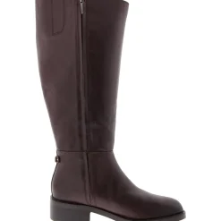 Mable ATH Leather Block Heel Knee-High Boots