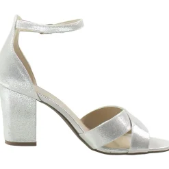 Machellie Faux Suede Block Heel Ankle Strap