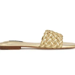 Maci 2 Woven Slip On Slide Sandals