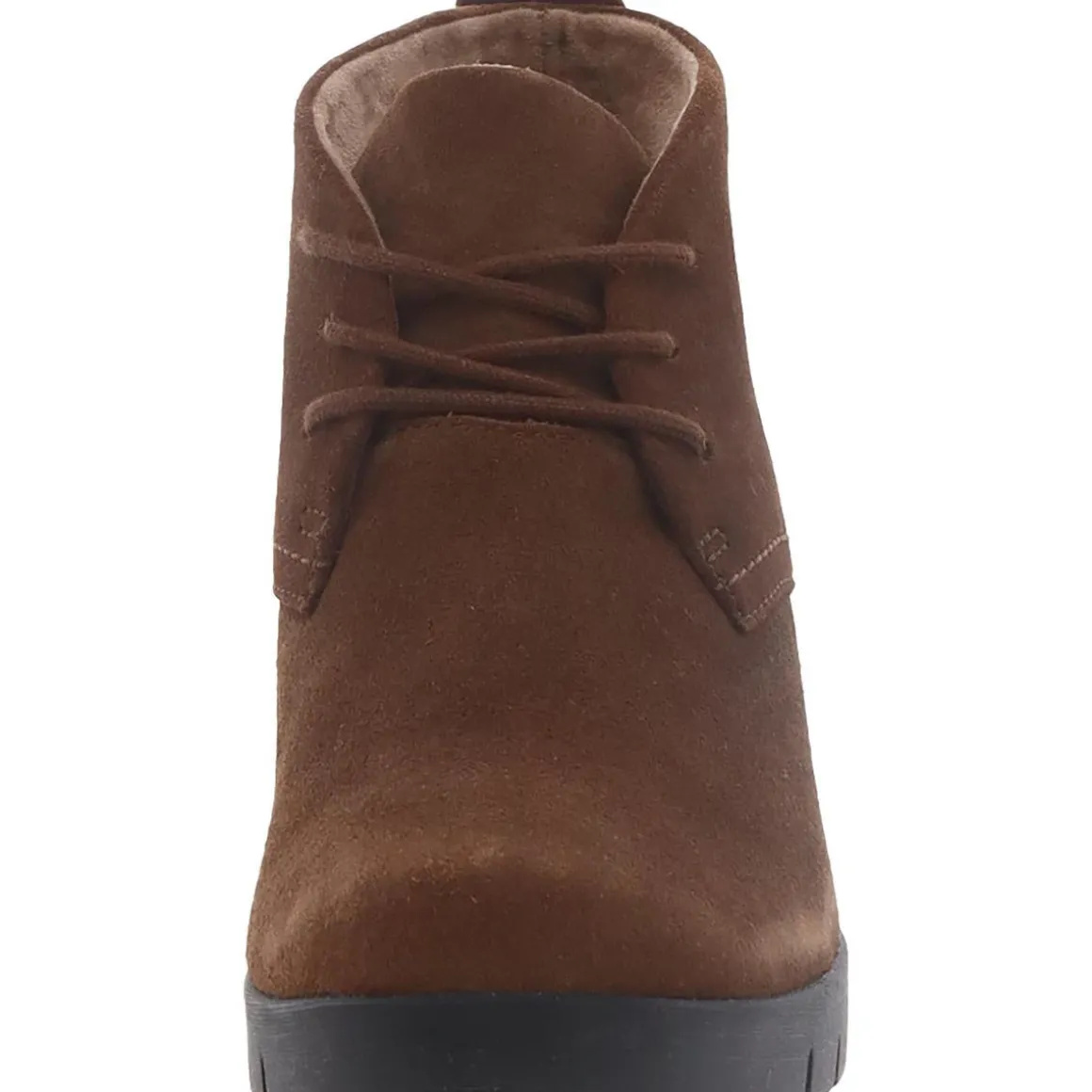 Madera Lace Suede Lace Up Ankle Boots