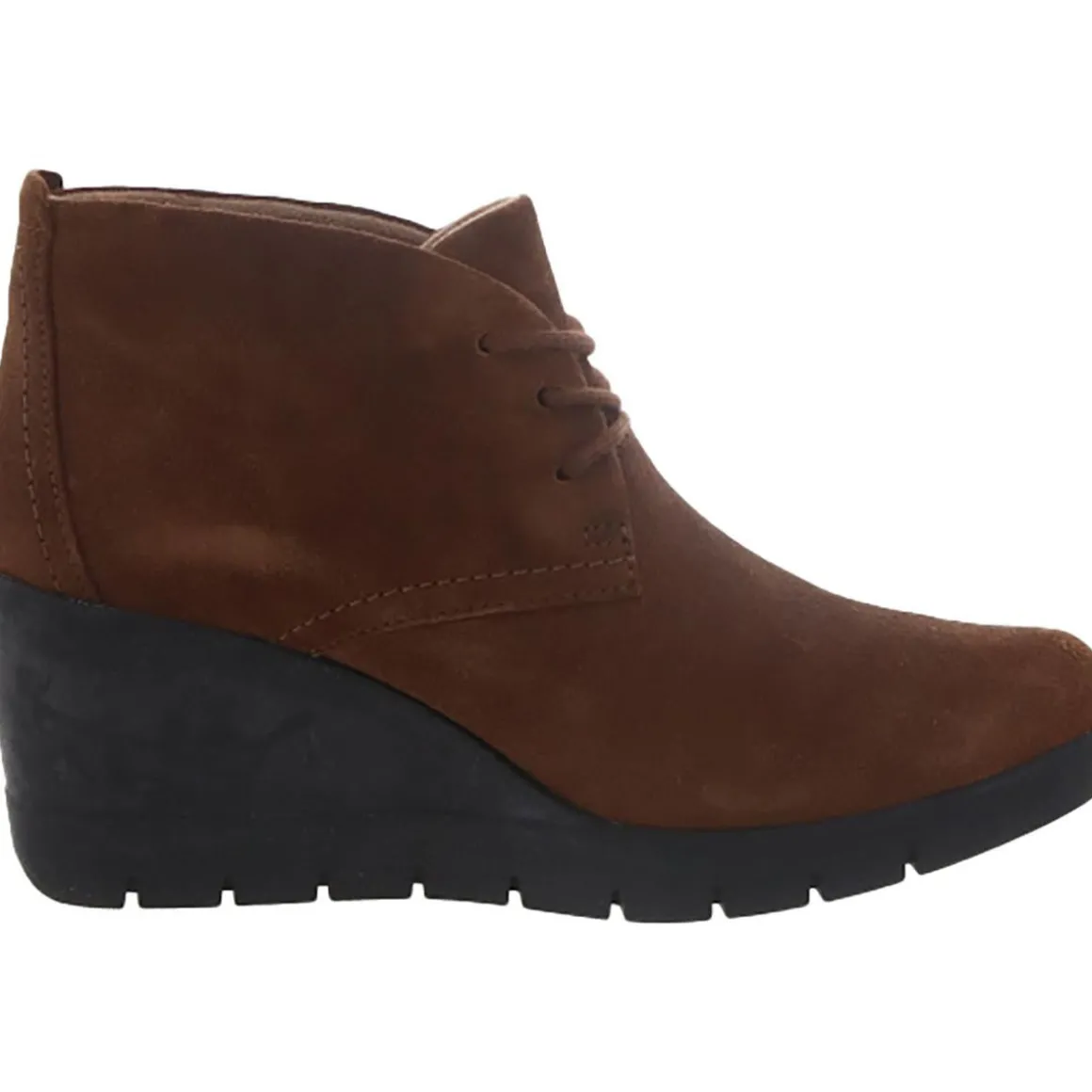 Madera Lace Suede Lace Up Ankle Boots