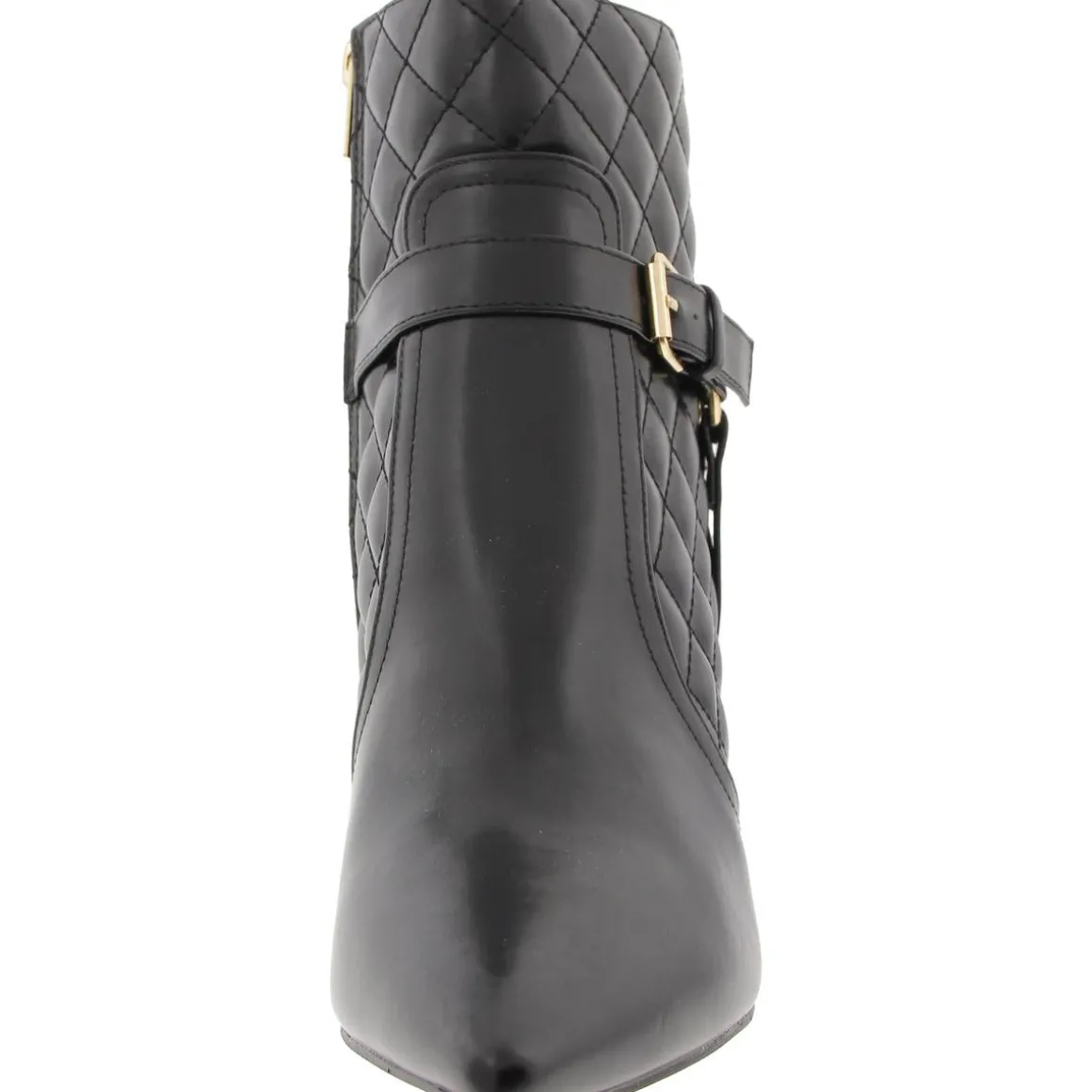 Magdalena Faux Leather Quilted Booties