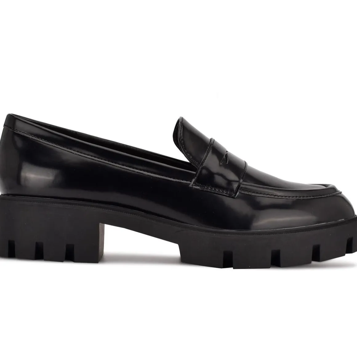Maibel 3 Faux Leather Patent Loafers